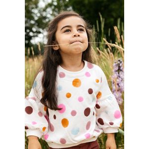 Looxs - Revolution - Vest - Ecru - Polyester - Gekleurde Print