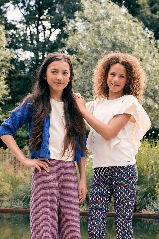 LOOXS 10sixteen 2311-5326-185 Meisjes Sweater/Vest - Blauw van polyester