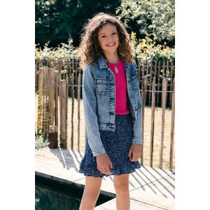 Looxs Revolution Rib T-shirt Tops T-shirts Meisjes - Shirt - Roze6