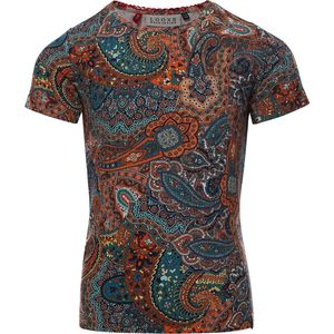 LOOXS 10sixteen Meisjes t-shirt - Zomer paisley