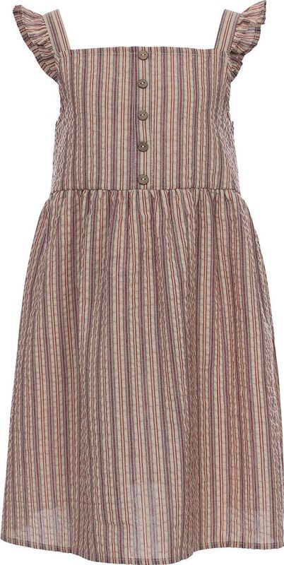 LOOXS Little - Jurk - Veelkleurig - Maat 128 - 80% Polyester 20% Katoen