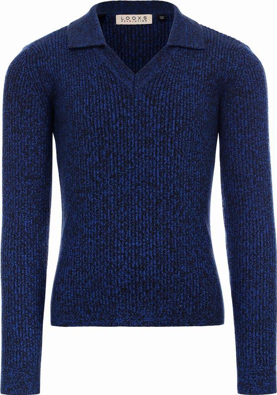 LOOXS 10sixteen 2331-5320- Meisjes Sweater - Blauw van RAYON 22 NYLON 28 POLYESTER