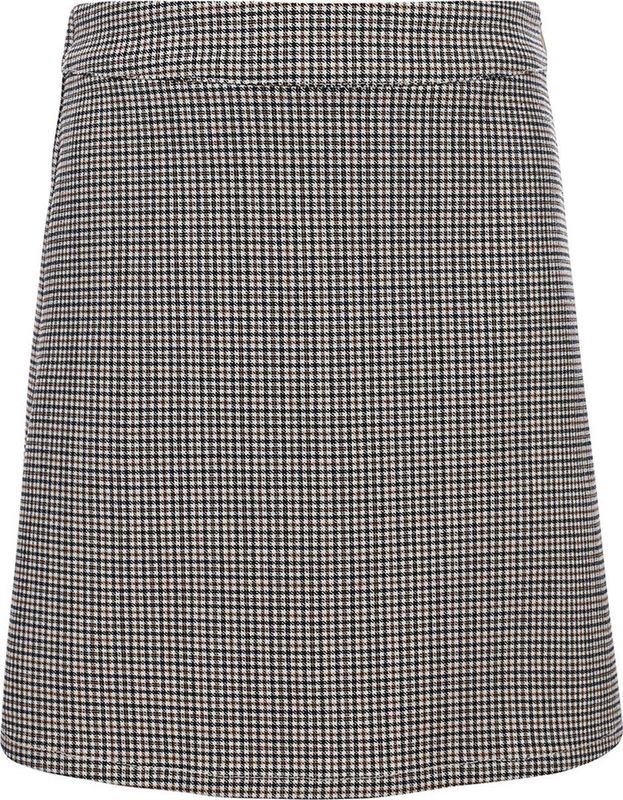 LOOXS 10sixteen Geruite Rok Grijs