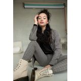 LOOXS - 10sixteen - Blazer - Grijs - 65% Viscose 30% Nylon 5% Elastane