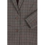 LOOXS - 10sixteen - Blazer - Grijs - 65% Viscose 30% Nylon 5% Elastane