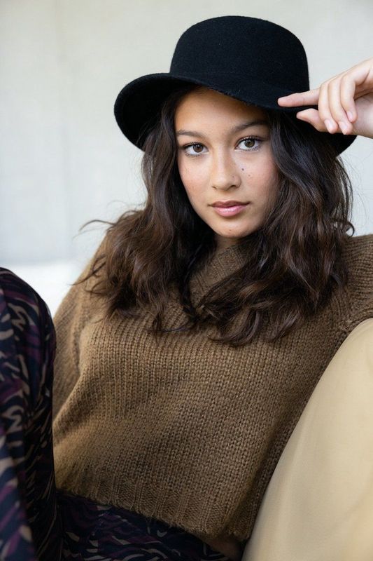 LOOXS 10sixteen 2332-5358-731 Meisjes Sweater - Bruin van acryl