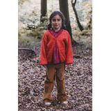 LOOXS Little 2332-7659-516 Meisjes Broek - Bruin van % Cotton 2% elastane