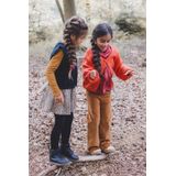 LOOXS Little 2332-7659-516 Meisjes Broek - Bruin van % Cotton 2% elastane