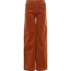 LOOXS Little 2332-7659-516 Meisjes Broek - Bruin van % Cotton 2% elastane