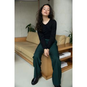 LOOXS 10sixteen Blouse - Zwart - 98% Polyester 2% Elastane