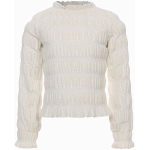 LOOXS - 10sixteen - Blouse - Ecru - 70% Cotton 25% Pes 5% Elastane