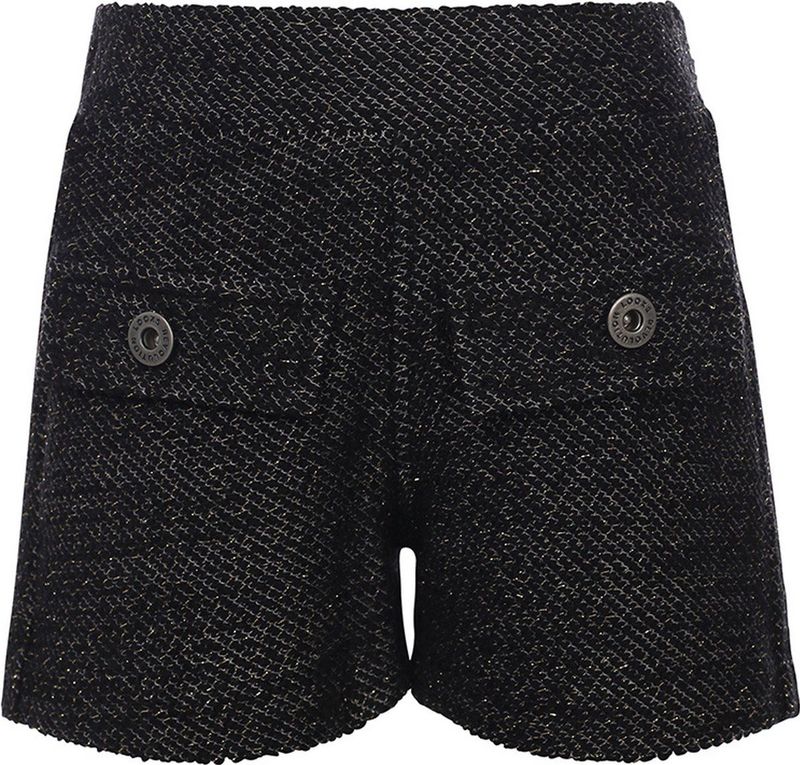 LOOXS 10sixteen 2333-5682-790 Meisjes Broek - antraciet van 52% Polyester 36% Cotton 12% Lurex
