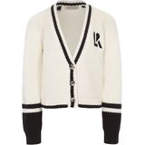 LOOXS 10sixteen 2401-5305-004 Meisjes Sweater - Wit van 60 Cotton 40 acryl