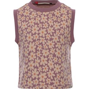 LOOXS Little 2401-7021-681 Meisjes Sweater- Paars van 90 Cotton 8 Polyester 2 Lycra