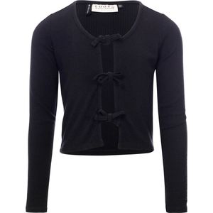 LOOXS 10sixteen 2411-5309-099 Meisjes Sweater - Zwart van 94 viscose 6 elastan