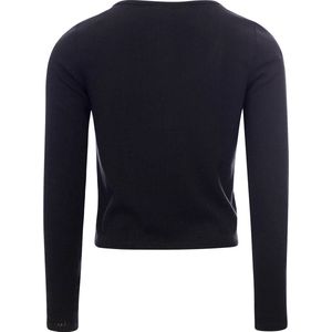 LOOXS 10sixteen 2411-5309-099 Meisjes Sweater - Zwart van 94 viscose 6 elastan
