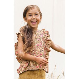 LOOXS - Little Blouse - Beige - 100% Viscose Woven Twill