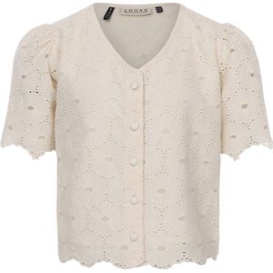 Looxs Revolution - Blousetop - Wit - Katoen - Gevoerd