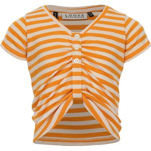 LOOXS 10sixteen 2413-5489-411 Meisjes T-Shirt8 - Geel van 65 poyester cotton