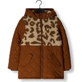 Looxs Revolution Parka little caramel teddy voor meisjes in de kleur