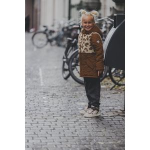 Looxs Little - Winterjas - Bruin - Kindermode