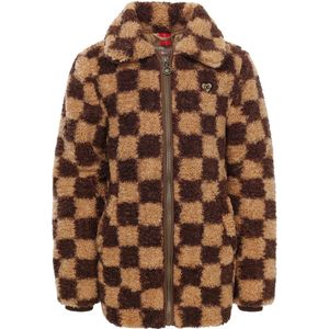 LOOXS - Little - Jas - Bruin dessin - 100% Polyester