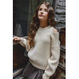 Looxs Revolution 2431-5303 Truien & Vesten Meisjes - Sweater - Hoodie - Vest- Creme