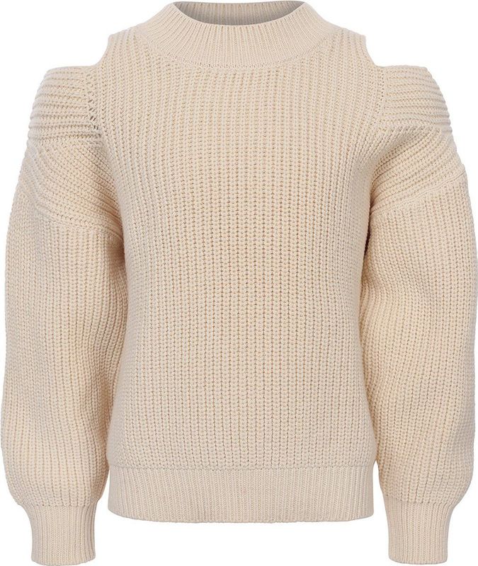 Looxs Revolution 2431-5303 Truien & Vesten Meisjes - Sweater - Hoodie - Vest- Creme