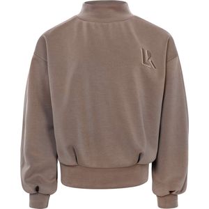 Looxs Revolution 2431-5307 Truien & Vesten Meisjes - Sweater - Hoodie - Vest- Taupe