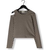 LOOXS 10sixteen Meisjes top open schouder - Graphic
