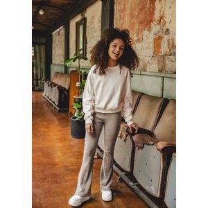 LOOXS 10sixteen 2431-5611-376 Meisjes Broek - beige van 97% Polyester 3% Spandex