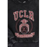 LOOXS 10sixteen 2432-5318-089 Meisjes Sweater - Zwart van 87 Cotton 13 Polyester