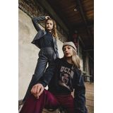 LOOXS 10sixteen 2432-5318-089 Meisjes Sweater - Zwart van 87 Cotton 13 Polyester