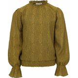 LOOXS 10sixteen Meisjes top kant - Mos groen