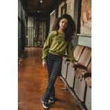 LOOXS 10sixteen 2433-5688- Meisjes Broek - antraciet van 95% Cotton 5% elastan