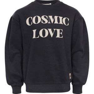 LOOXS Little 2431-7309-094 Meisjes Sweater- antraciet van 94 Cotton 6 Lycra