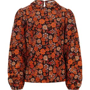 LOOXS - Little Blouse - Oranje - 90% Polyester 8% Nylon 2% Spandex