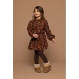 LOOXS Little Blouse - Oranje dessin - 90% Polyester 8% Nylon 2% Spandex