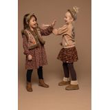 Looxs Revolution 2431-7332 Truien & Vesten Meisjes - Sweater - Hoodie - Vest- Bruin