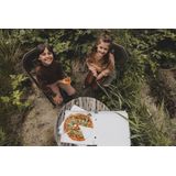 Looxs Revolution 2431-7332 Truien & Vesten Meisjes - Sweater - Hoodie - Vest- Bruin