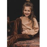 Looxs Revolution 2431-7332 Truien & Vesten Meisjes - Sweater - Hoodie - Vest- Bruin