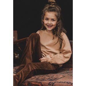 Looxs Revolution 2431-7332 Truien & Vesten Meisjes - Sweater - Hoodie - Vest- Bruin