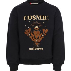 Looxs Revolution 2432-7369 Truien & Vesten Meisjes - Sweater - Hoodie - Vest- Zwart