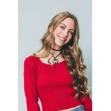 LOOXS - 10sixteen - Sweater - Rood - 52% Viscose 29% Polyester 19% Polyamide