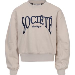 Looxs Revolution 2501-5318 Truien & Vesten Meisjes - Sweater - Hoodie - Vest- Beige