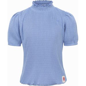 LOOXS Little Zomer top meisjes s s fancy kraag - Lavendel paars