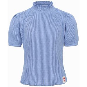 LOOXS Little Zomer top meisjes s s fancy kraag - Lavendel paars