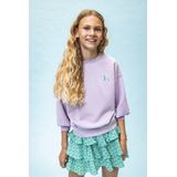 Looxs Paars Sweater 2511-5326 voor Meisjes - Comfortabele Hoodie