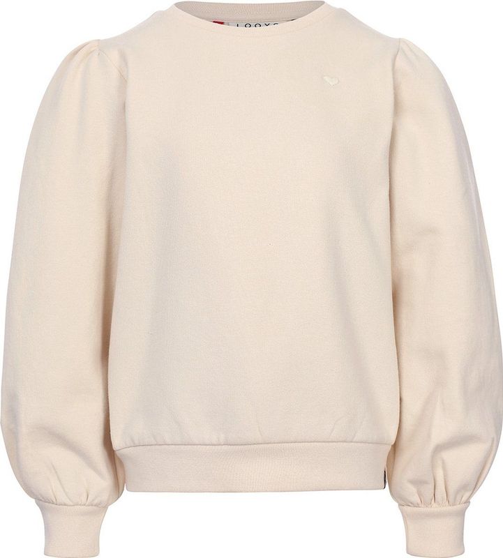Looxs Revolution Sweater crème backprint  voor meisjes in de kleur