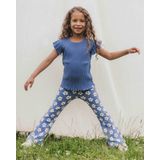 LOOXS Little 2511-7422-170 Meisjes T-Shirt - Maat 92 - Blauw van 96% cotton 4% spandex